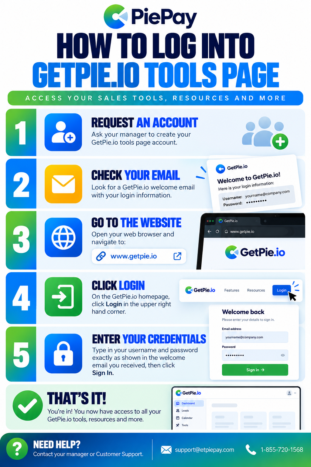 How to Log Into GetPie.io